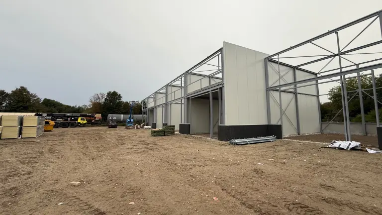 Bouwupdate bedrijfsunits Stationsplein in Sas van Gent
