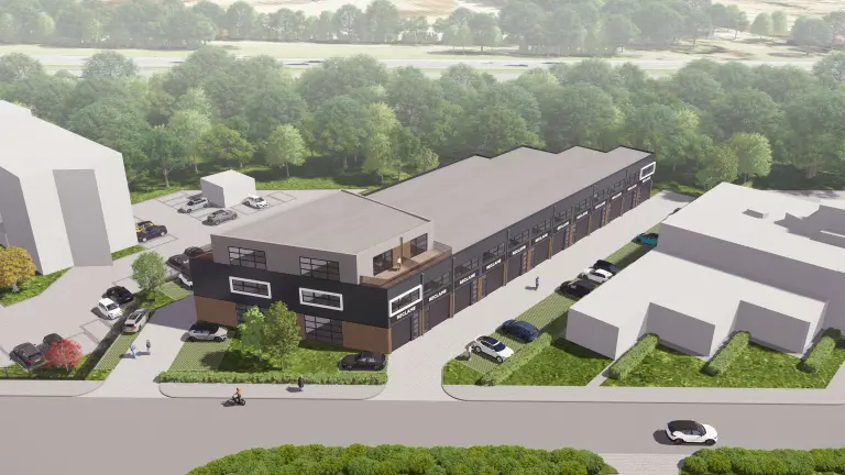 Moderne nieuwbouw bedrijfsunits in Best